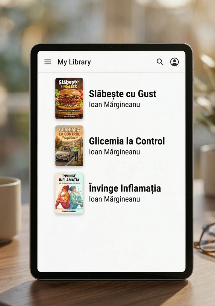 PACHET 3 cărți - Sănătate metabolică – EBOOK